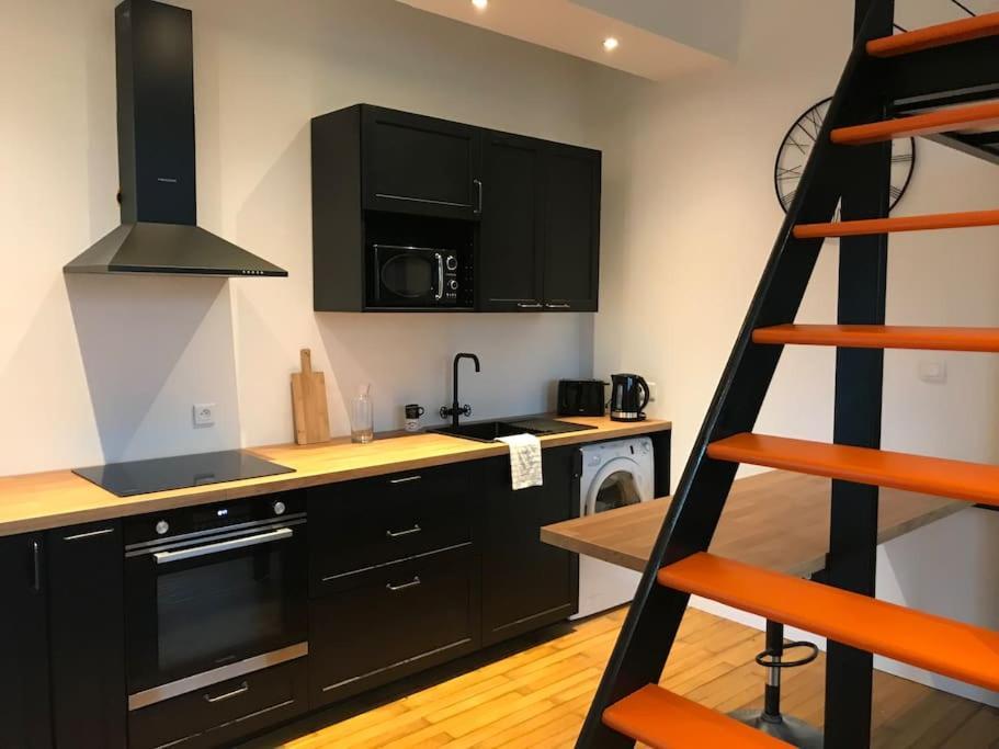 Appartement - Mezzanine - Style Loft Industriel